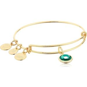 Alex and Ani May Birthstones Expandable Bangle